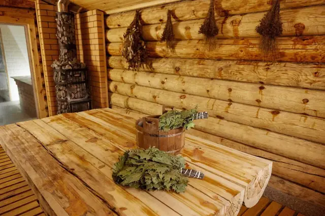 Веники в бане